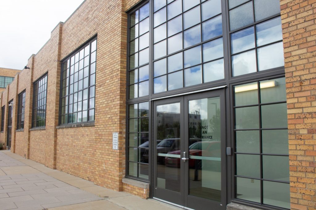 picture of doors into office building